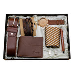 Watch Gift Box Holiday Birthday Gift Practical Simple Men's Large Dial Watch Gift Suit