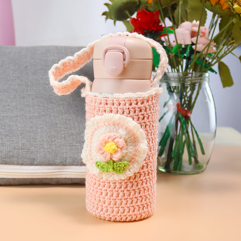 Crochet Wool Woven Insulation Cup Protective Cover