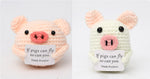 Wool Crocheted Positive Energy Potato Facial Expression Package Wool Fruit