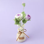 Finished Handmade Wool Woven Home Decoration Tulip Potted Plant