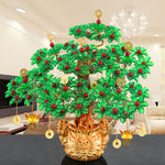 Direct Selling Handmade Beaded Wealth Tree Material Package Leading Lucky Ornaments Art Diy Weaving Cash Cow
