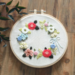 European Embroidery Diy Material Package Semi-finished Kit Beginner Simple Teaching