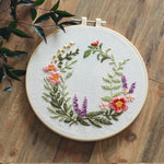 European Embroidery Diy Material Package Semi-finished Kit Beginner Simple Teaching