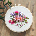 European Embroidery Diy Material Package Semi-finished Kit Beginner Simple Teaching