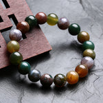 Natural crystal agate bracelet