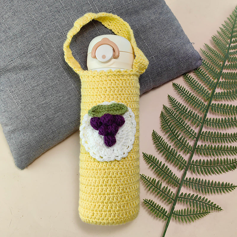 Crochet Wool Woven Insulation Cup Protective Cover