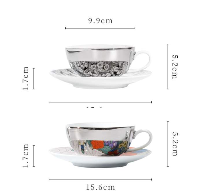 Ceramic Coffee Cup Home Gift Suit Good-looking
