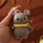 Cartoon Cute Zodiac Hand-woven Doll Package Pendant