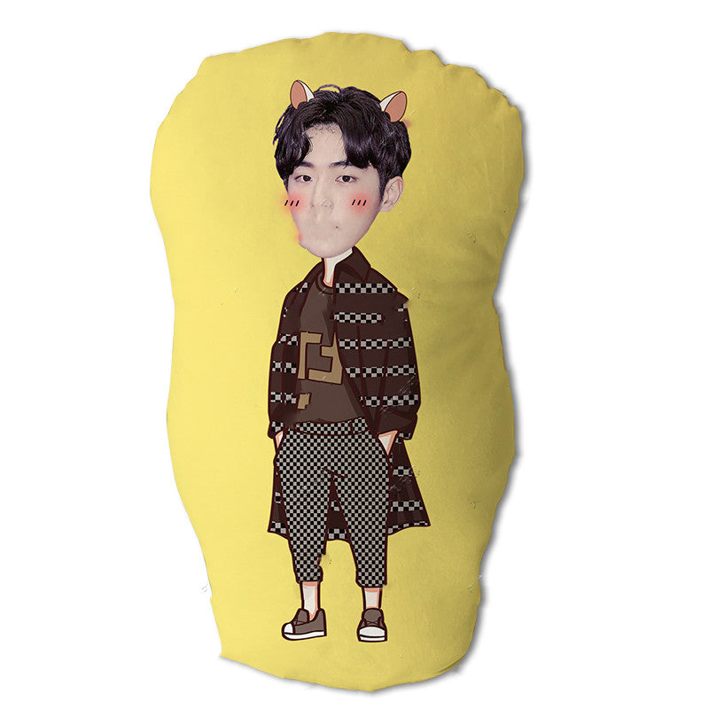 DIY humanoid pillow customization