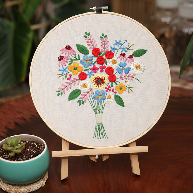 Embroidery Diy Cloth Material Bag