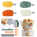 Net Red Ins Wind Knitted Wool Material Bag