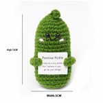 Wool Crocheted Positive Energy Potato Facial Expression Package Wool Fruit