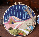Handmade Embroidery Material Package Special Architectural Landscape Courtyard Chunsheng Kit