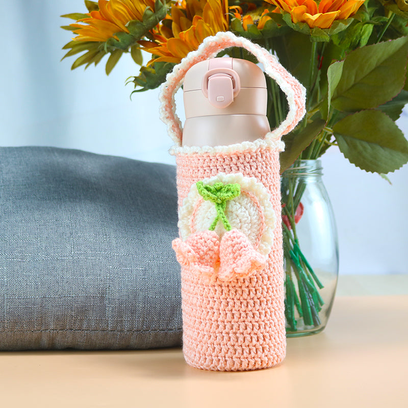 Crochet Wool Woven Insulation Cup Protective Cover