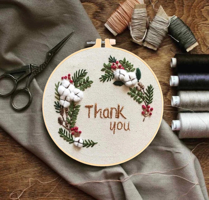 Creative Beginner Stereo European Embroidery Material Package