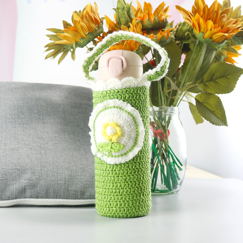 Crochet Wool Woven Insulation Cup Protective Cover