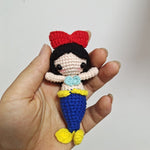 Hand Woven Pendant Finished Wool Doll
