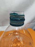 Korean velvet crystal bracelet