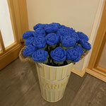 Diy Hand-woven Bubble Rose Bouquet
