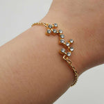 Zodiac Bracelet Crystal Bracelet Lady Gift