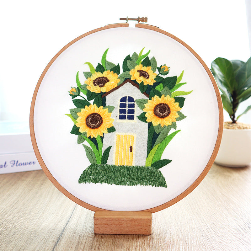 Handmade Embroidery Diy Material Bag