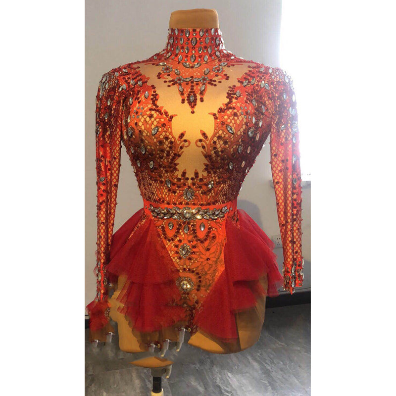 Ordinary Red Rose And Yellow Printing One-piece Customization Is Not Returned