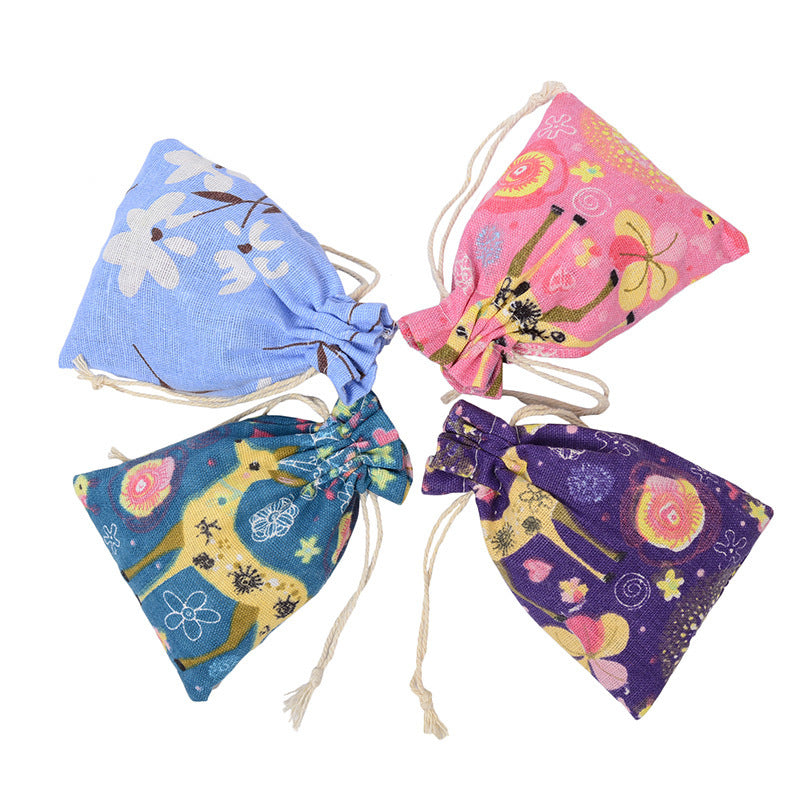 4-color Suit Christmas Fawn Cotton Gift Bag