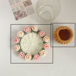 Handmade Diy Woven Bouquet Coaster