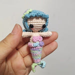 Hand Woven Pendant Finished Wool Doll