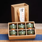 Colorful Teacup Tea Set Gift Box Suit