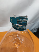 Korean velvet crystal bracelet