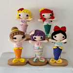 Hand Woven Pendant Finished Wool Doll