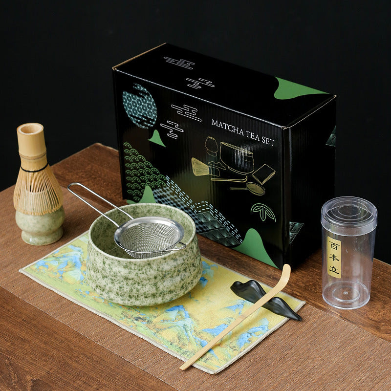 Gift Box Matcha Tea Set Suit Ceramic Tools