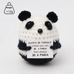 Wool Crocheted Positive Energy Potato Facial Expression Package Wool Fruit