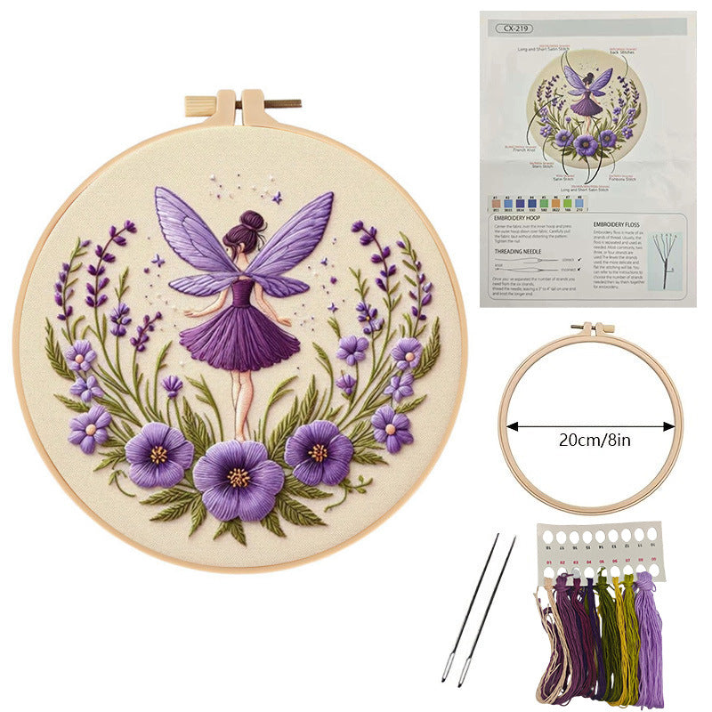 Embroidery Kit Material Package English Needle
