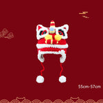 Hand-woven Parent-child Star Lion Autumn And Winter Warm Wool Hat Material Pack