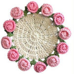 Handmade Diy Woven Bouquet Coaster