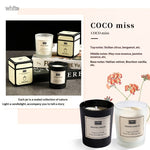 Glass Jar Soy Wax Gift Set Essential Oil Creative Home Decor Smoke-free Aromatherapy Ornament