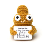 Wool Crocheted Positive Energy Potato Facial Expression Package Wool Fruit