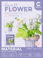 Building Block Puzzle Toy Eternal Flower Potted Mini Succulent Potted Plant