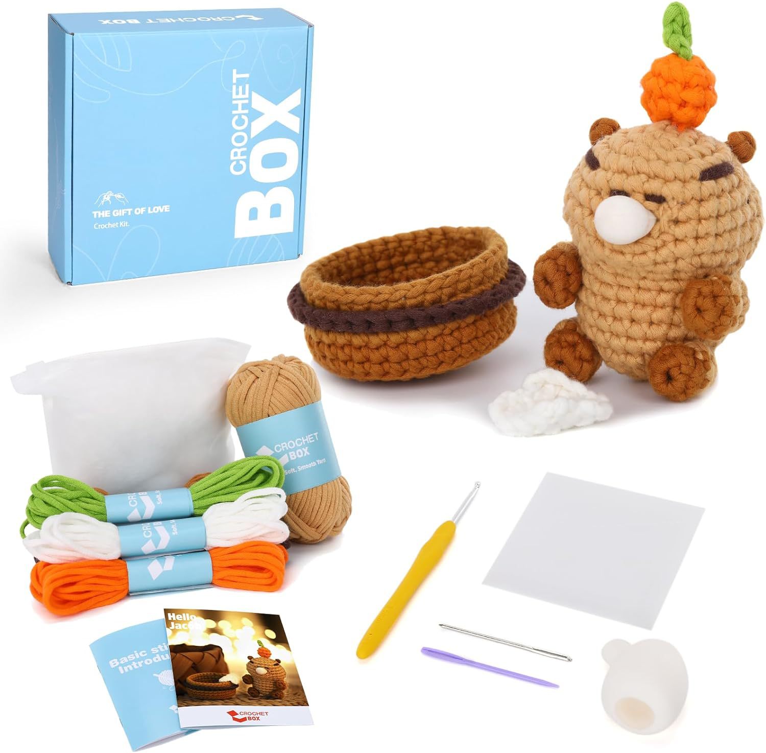 Wool Hand-woven Bee Animal Doll