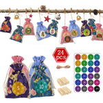 4-color Suit Christmas Fawn Cotton Gift Bag