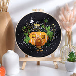 Mushroom Pumpkin Handmade Embroidery Material Package