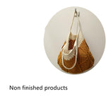 Diy Material All-match Shoulder Summer Autumn New Style Woven Portable Woolen Yarn Bag