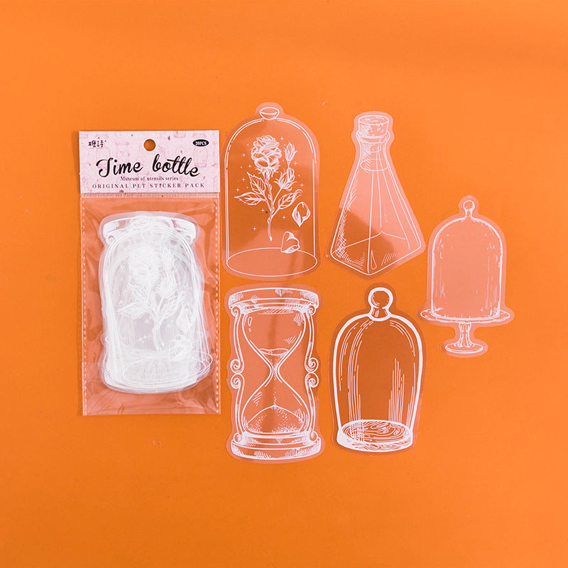 Dry Flower Bookmark Transparent Vial Material Package
