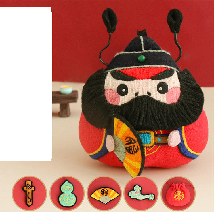 Hand Embroidered Diy Material Bag Zhongkui Sachet