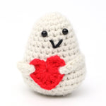 Wool Crocheted Positive Energy Potato Facial Expression Package Wool Fruit