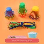 Children's Handmade Diy Woven Threading Toys