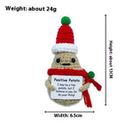 Wool Crocheted Positive Energy Potato Facial Expression Package Wool Fruit