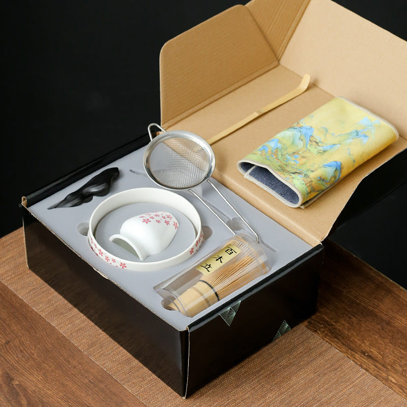 Gift Box Matcha Tea Set Suit Ceramic Tools